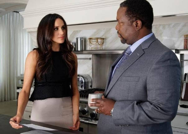 Wendell Pierce with Duchess Megan Markle
